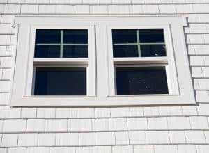 double hung window