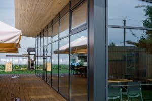 Residential patio glazing