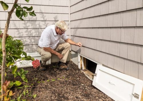 Professional roof inspection being conducted in Louisiana