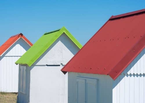 Reflective roof coating applied to a Louisiana low-slope roof